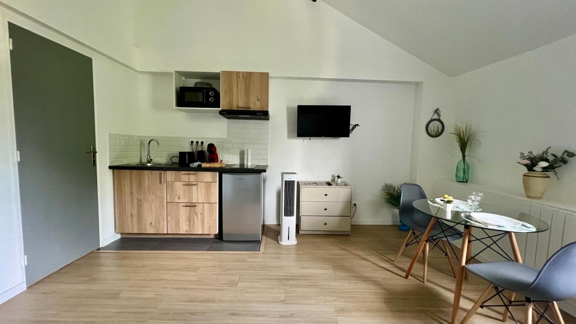 Studios Cozy 2A4 Pers Avec Jardin I Proche Futuroscope Châtellerault Kültér fotó