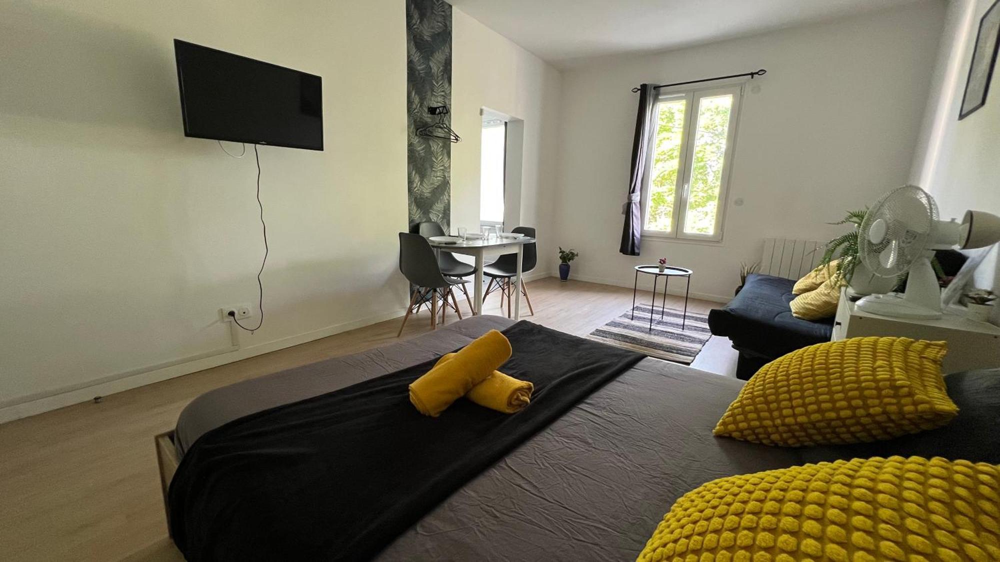 Studios Cozy 2A4 Pers Avec Jardin I Proche Futuroscope Châtellerault Kültér fotó