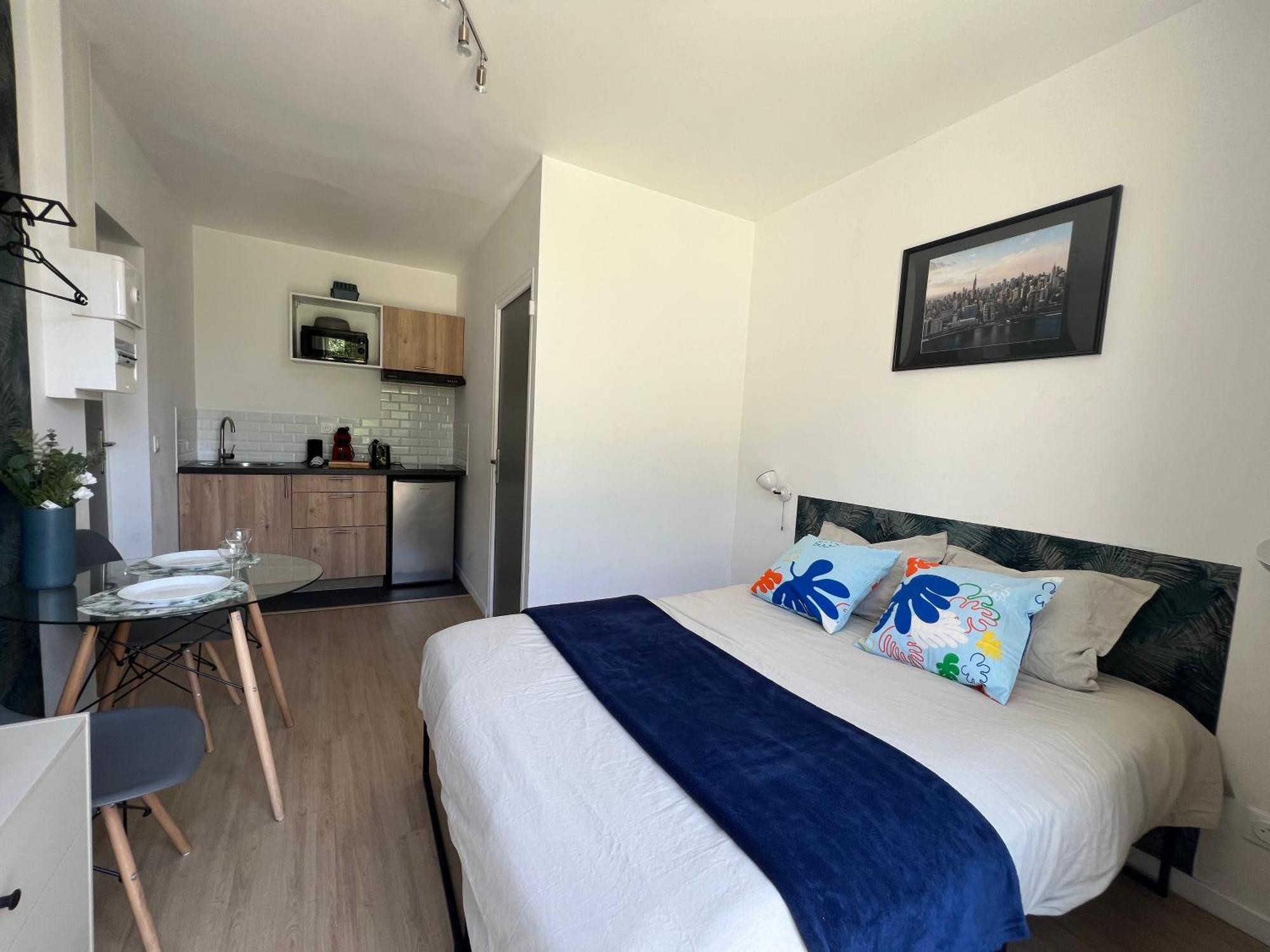Studios Cozy 2A4 Pers Avec Jardin I Proche Futuroscope Châtellerault Kültér fotó
