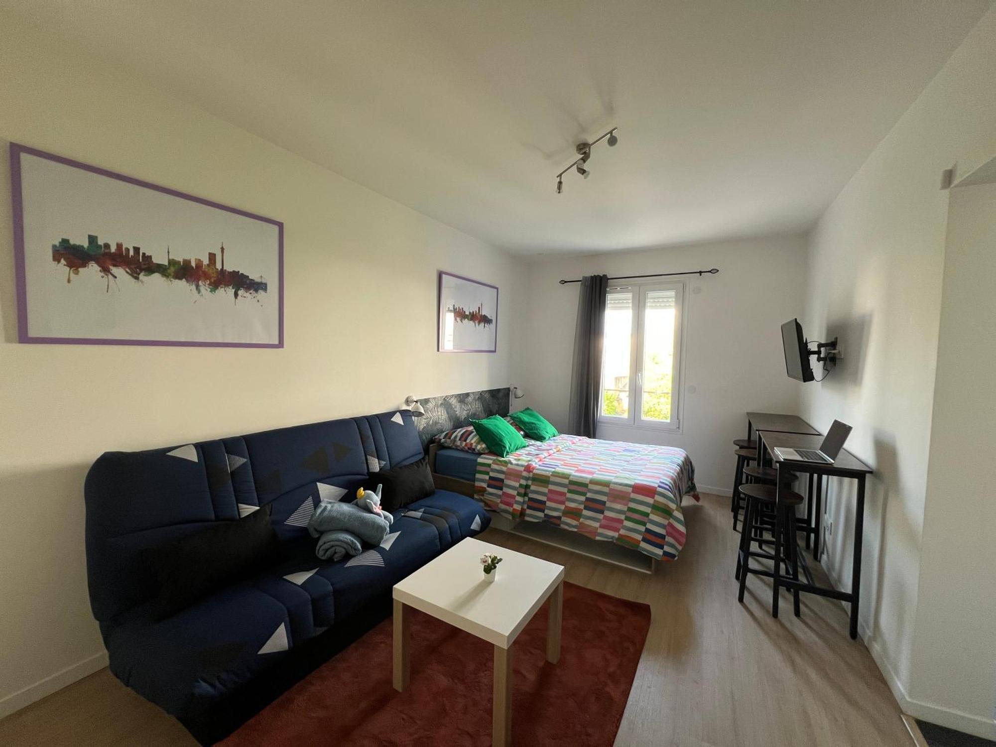 Studios Cozy 2A4 Pers Avec Jardin I Proche Futuroscope Châtellerault Kültér fotó